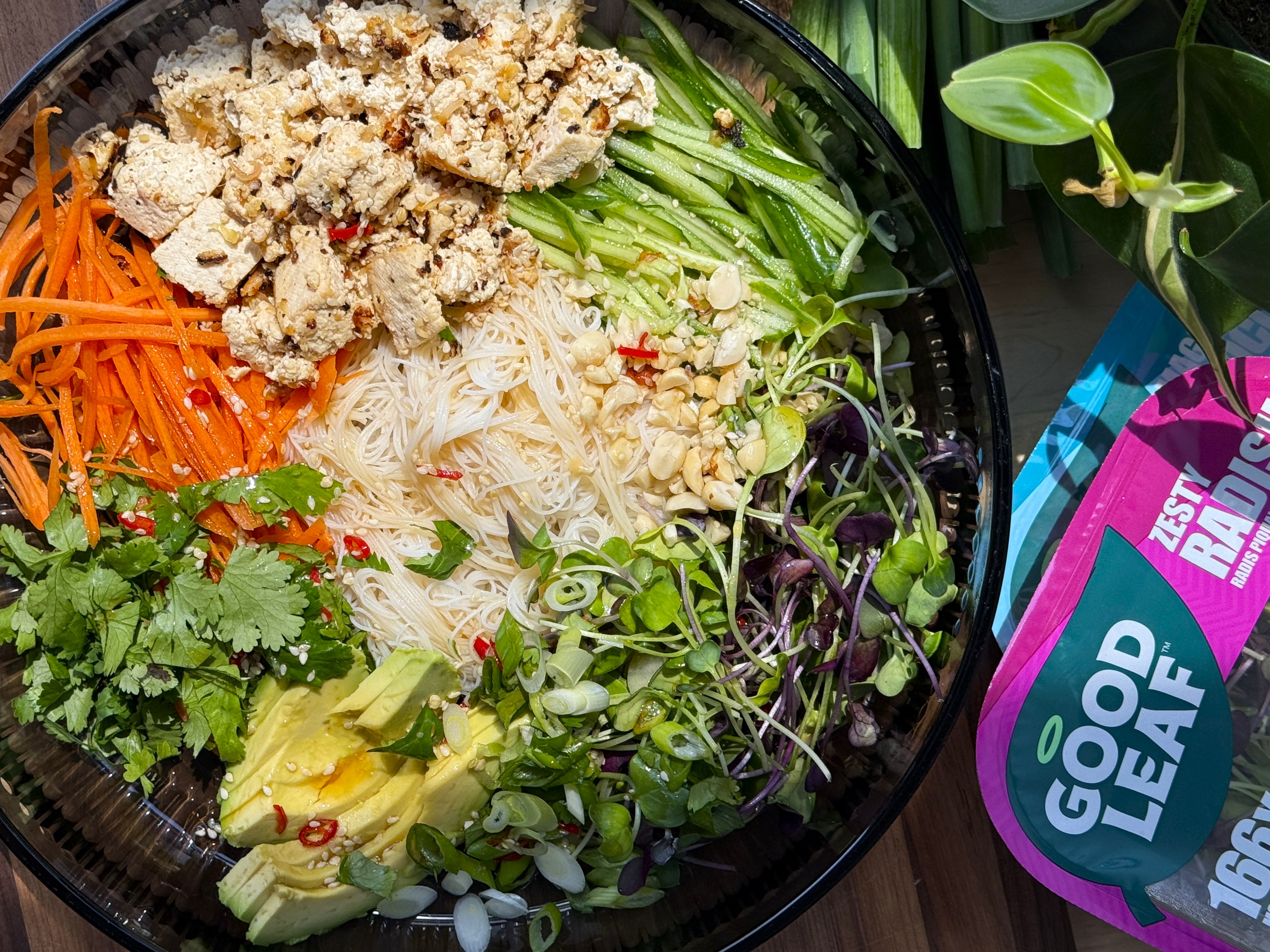 Lemongrass Spring Roll Salad