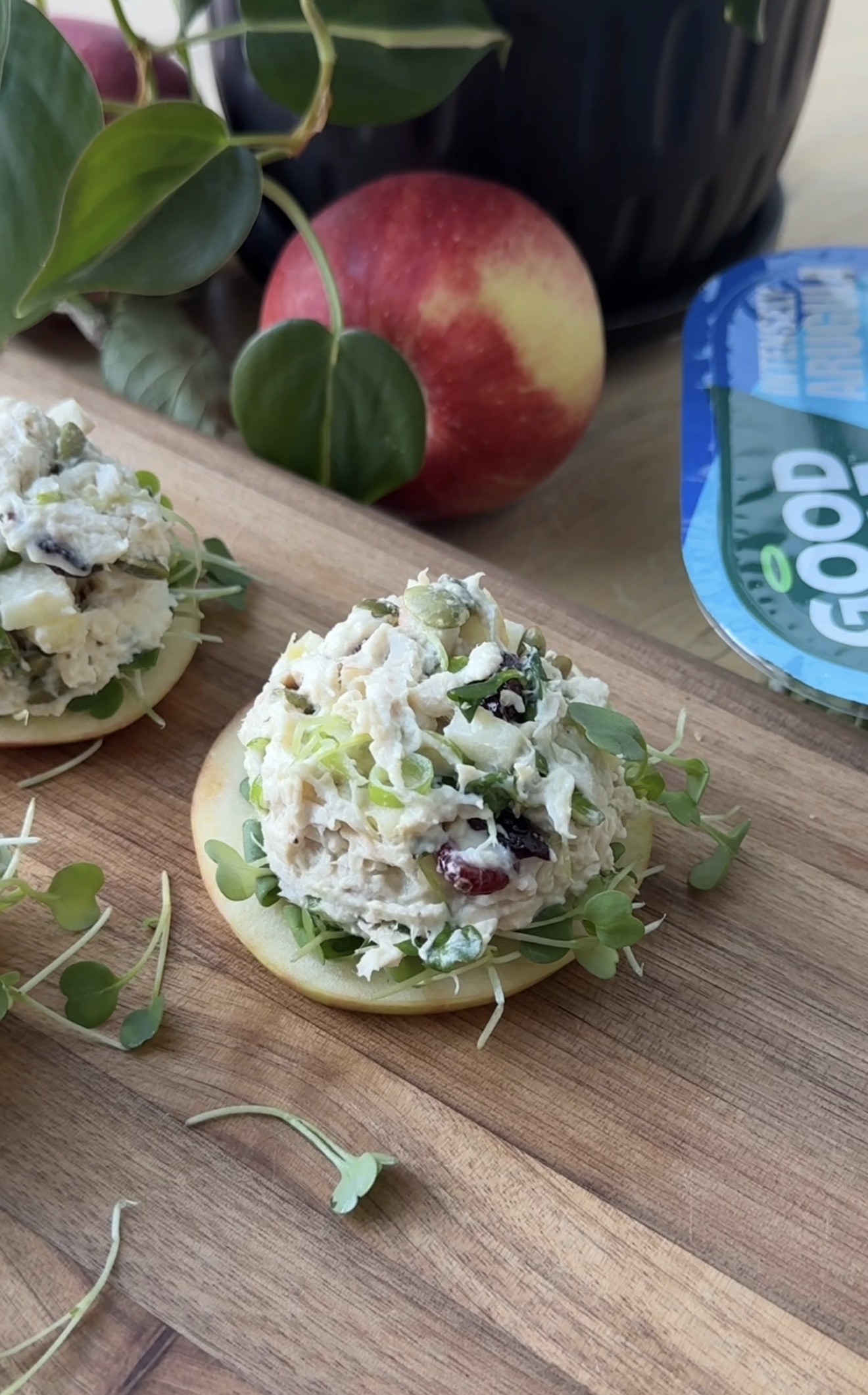Cranberry Apple Chicken Salad