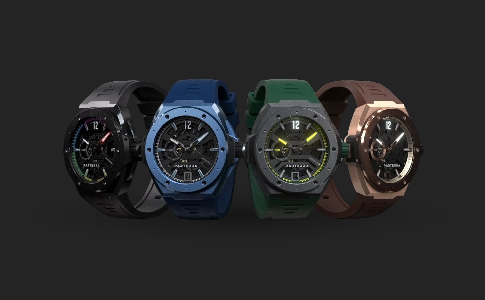 Parterra Luxury All Terrain Watches website