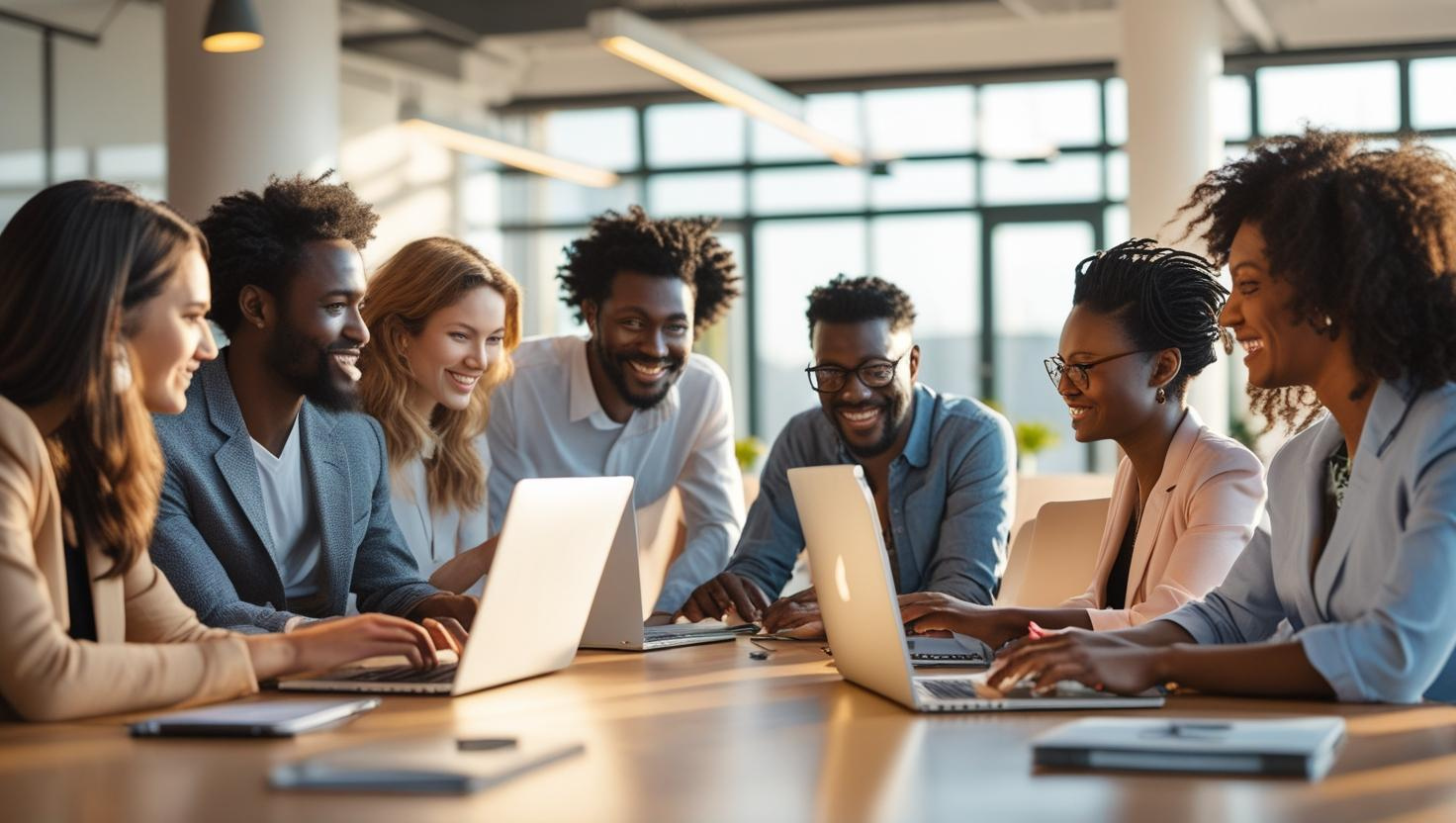 image of open office space (for a hr tech)