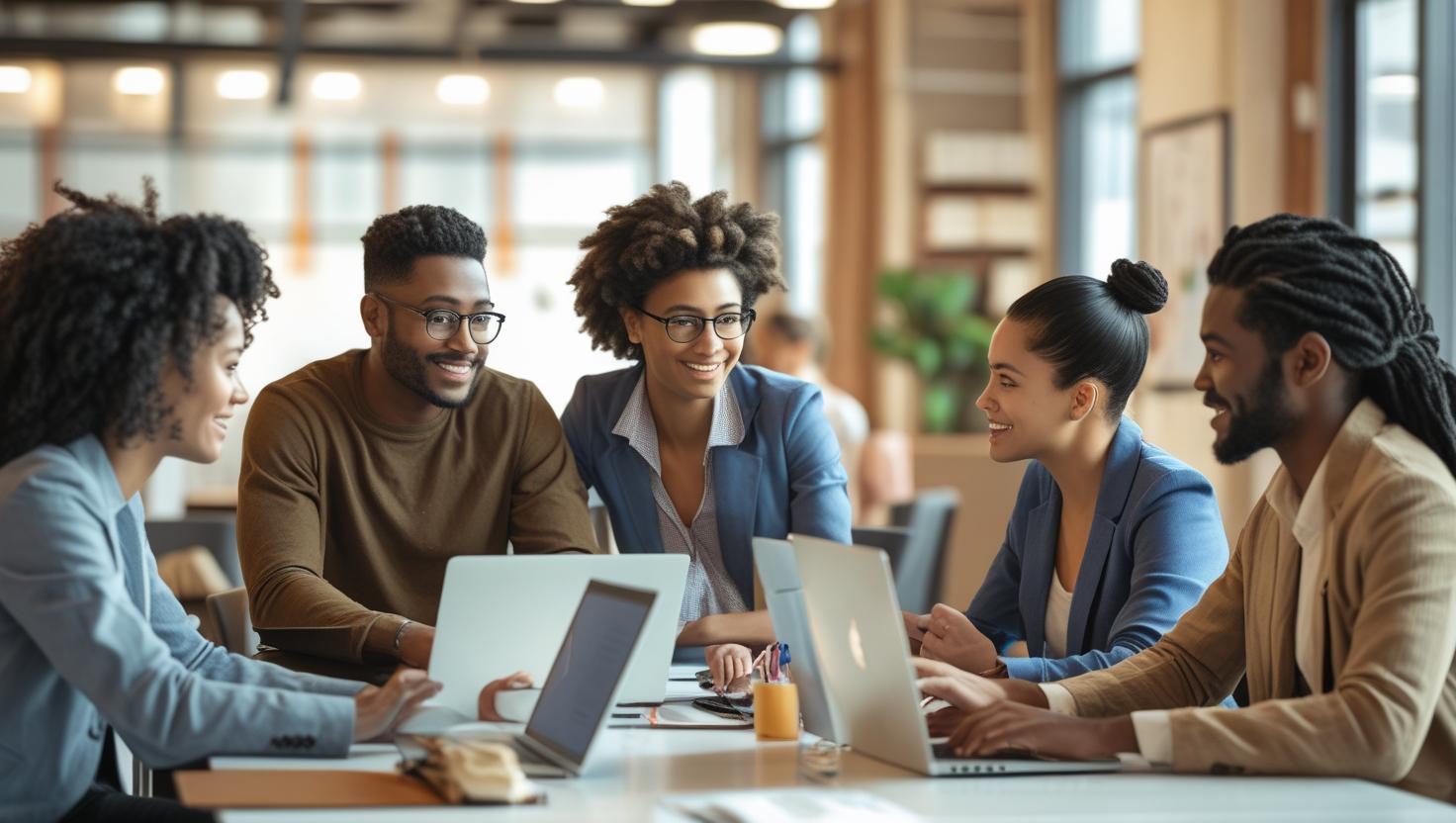 image of open office space (for a hr tech)