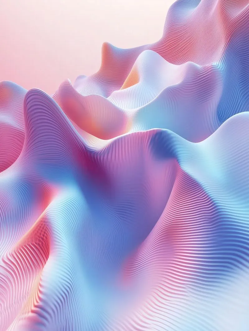 Abstract Wave Artwork