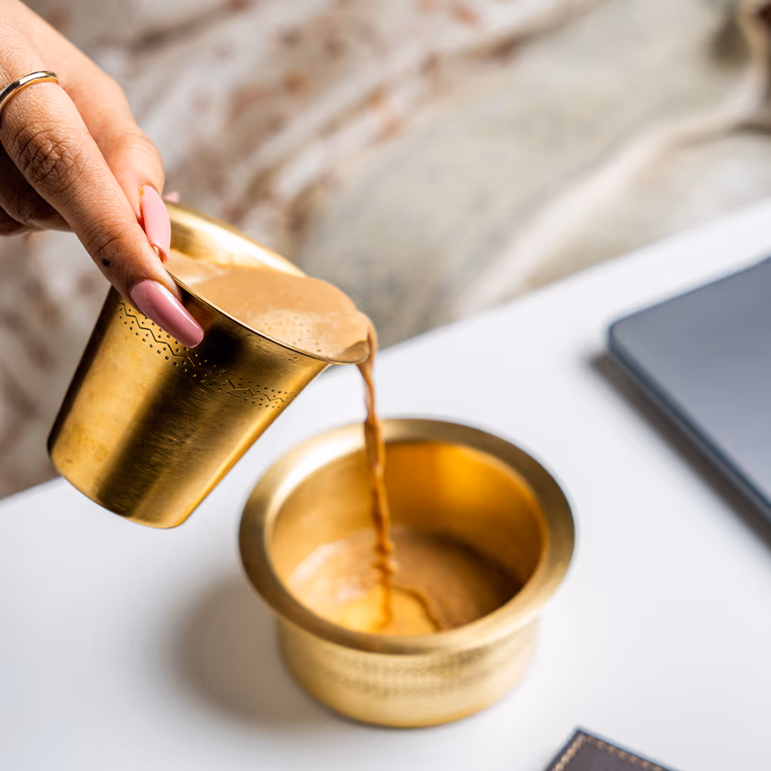 Experience authentic South Indian flavors in a modern café by M Group, Chennai.