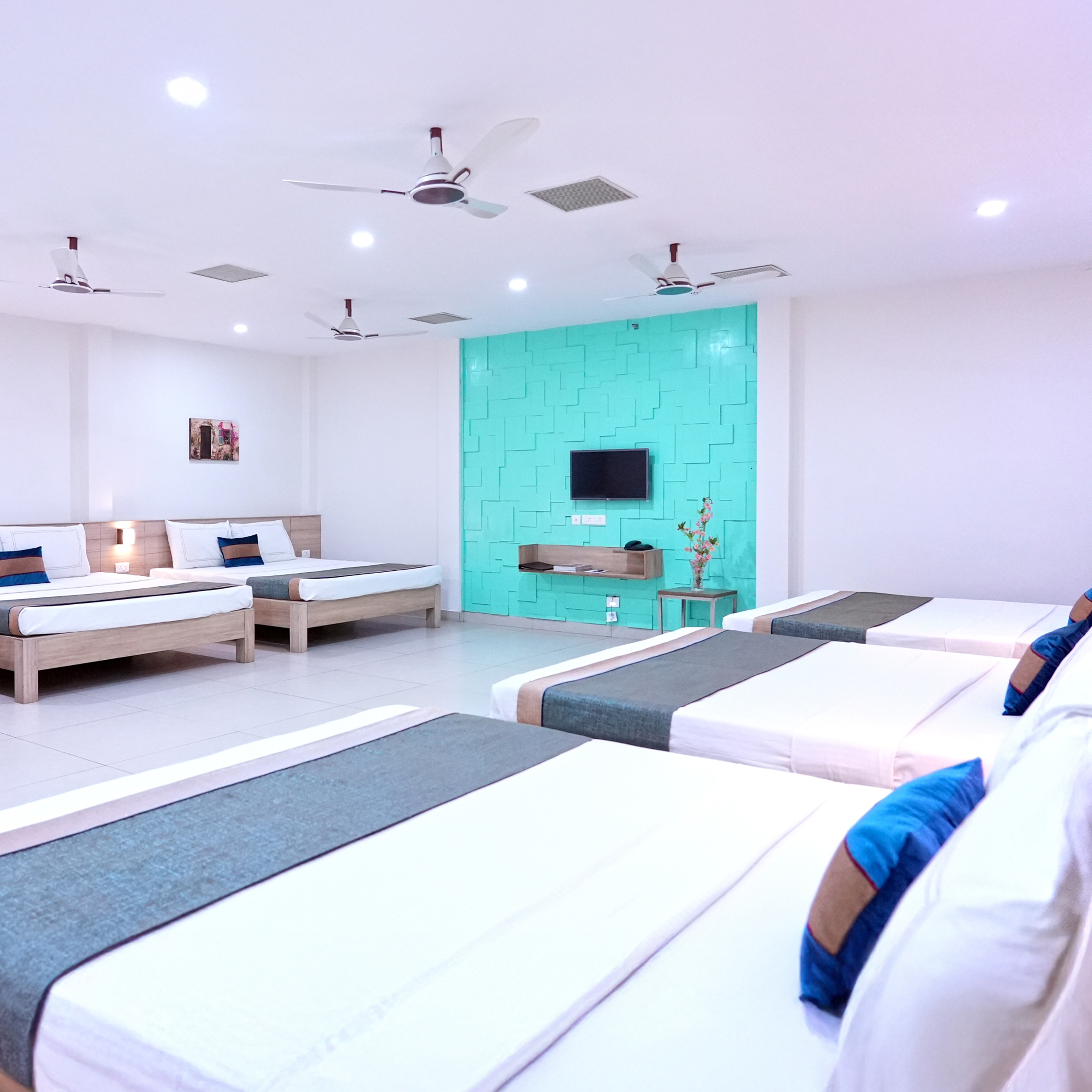 Elegant rooms designed for business and leisure travelers, combining premium amenities with the warm hospitality of M Group.