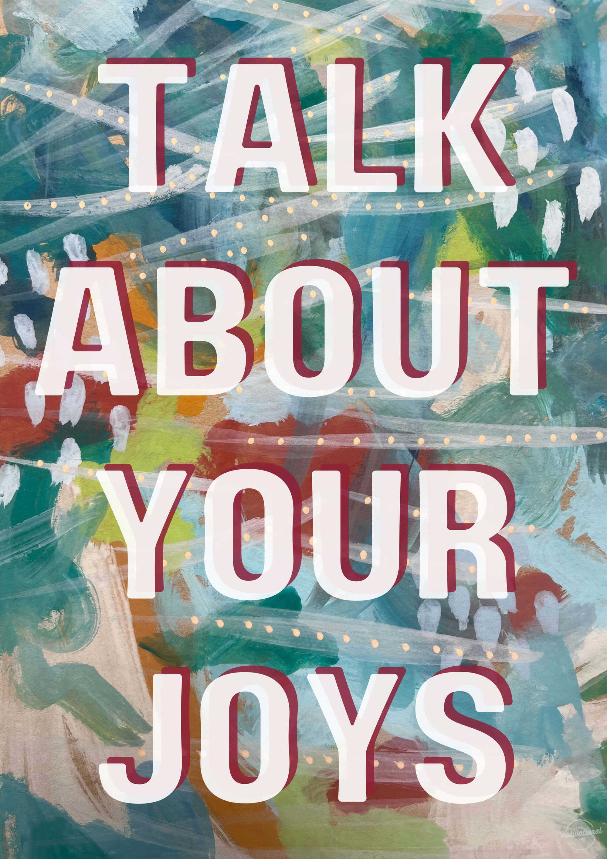 The Motivational Type poster