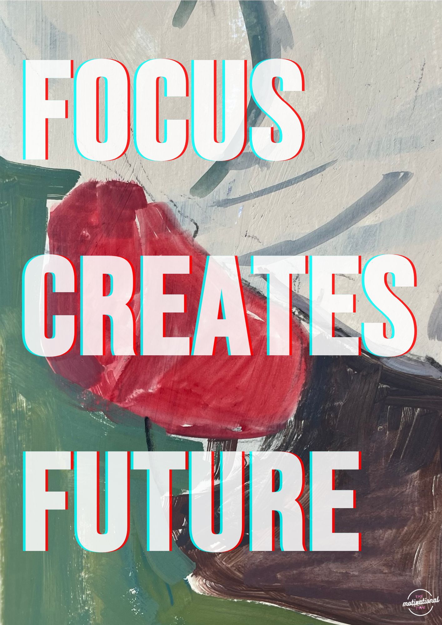 The motivational type poster