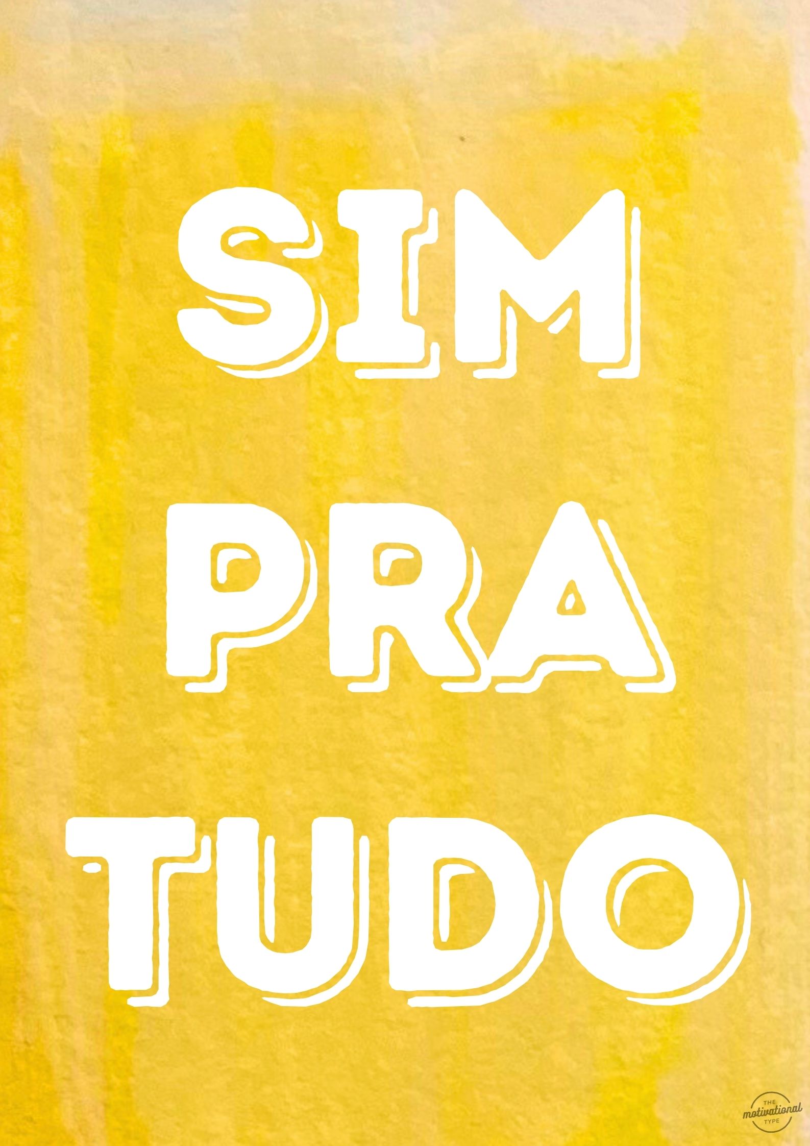 The Motivational Type poster