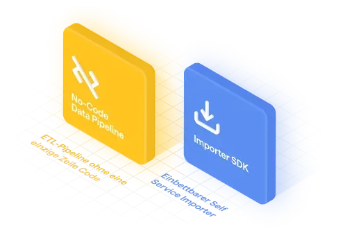 nuvo lösungen: no code data pipeline und importer sdk