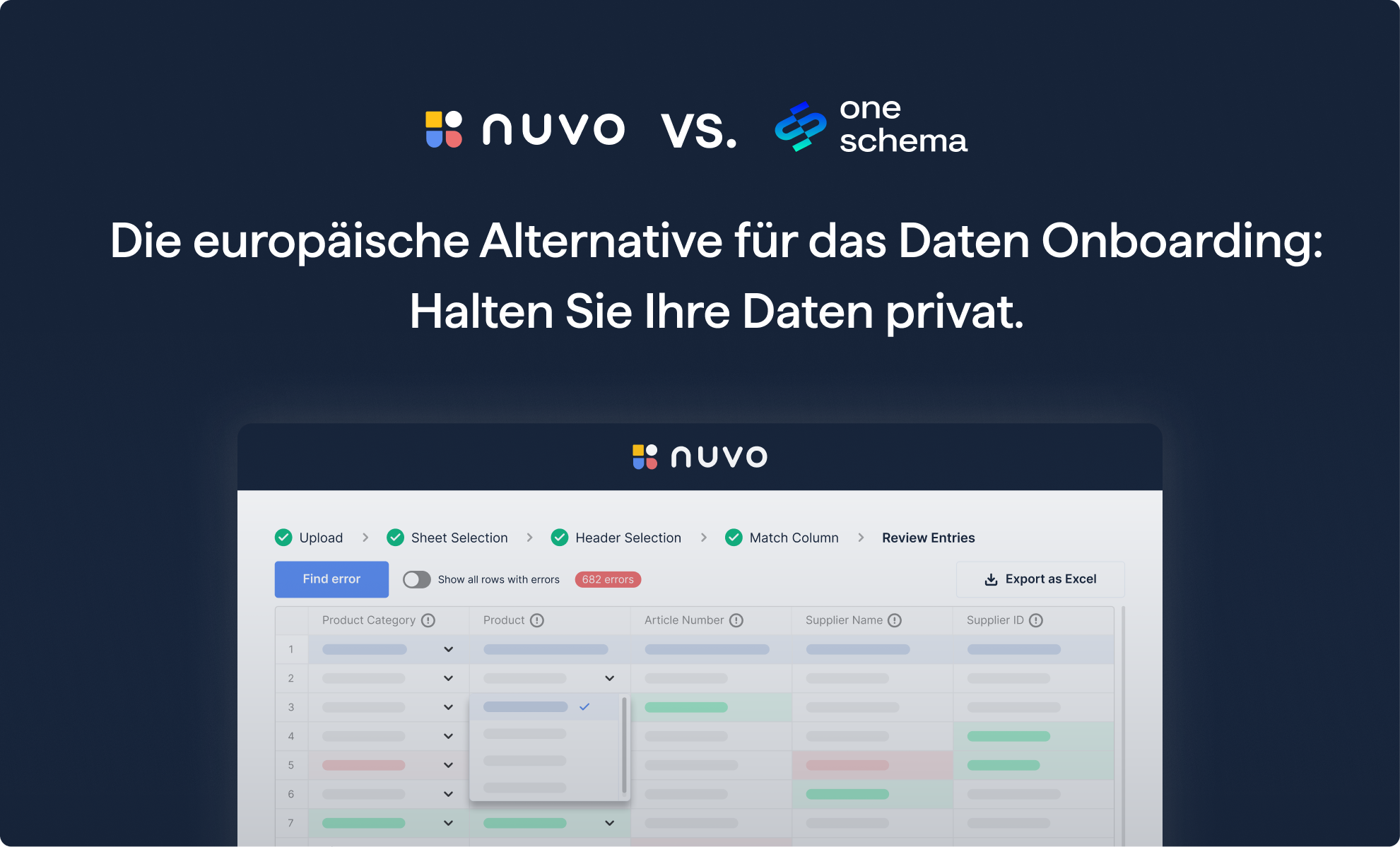 oneschema Alternative