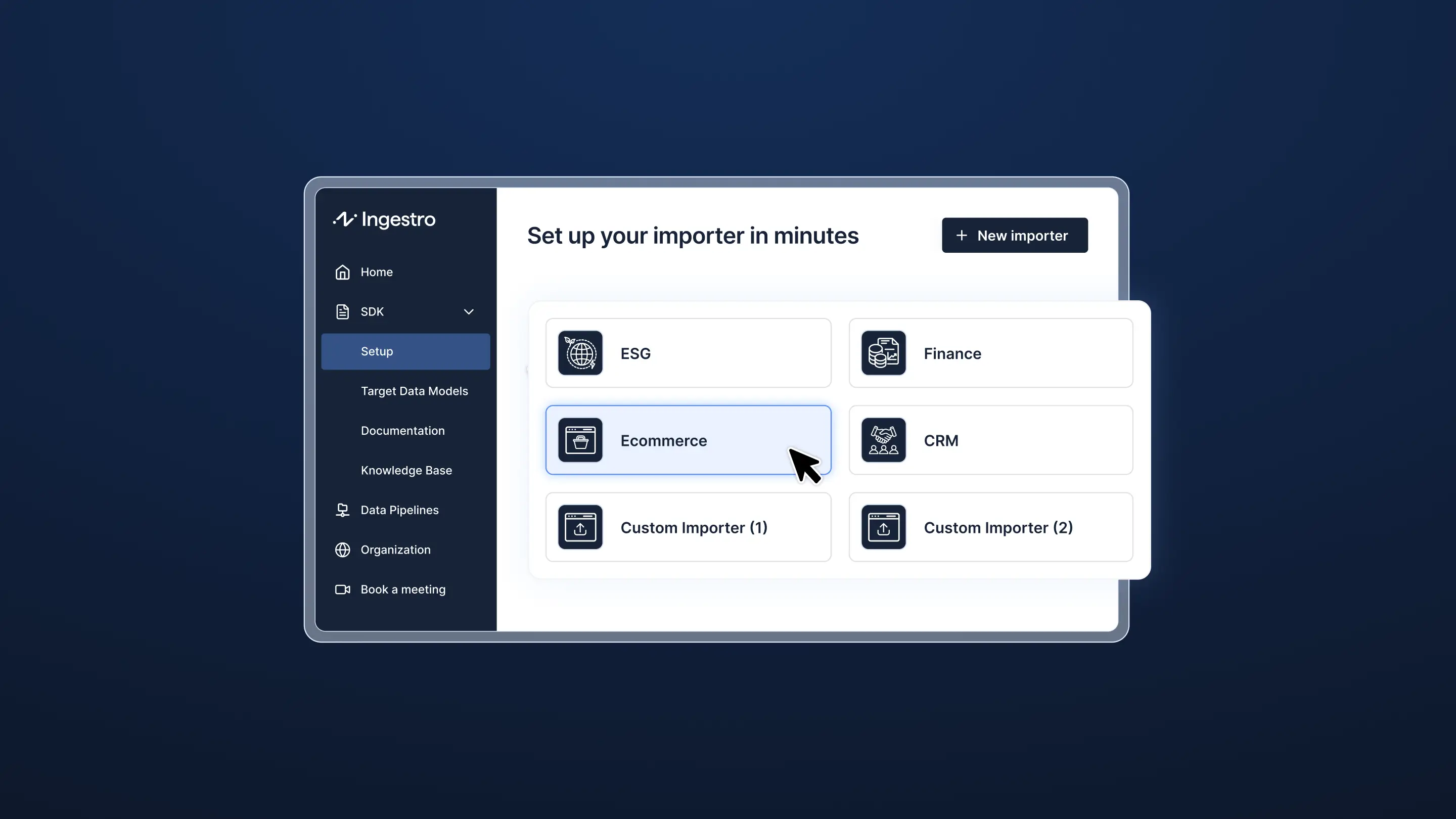 Building Your Importer on Ingestro’s User Platform Without Writing Code