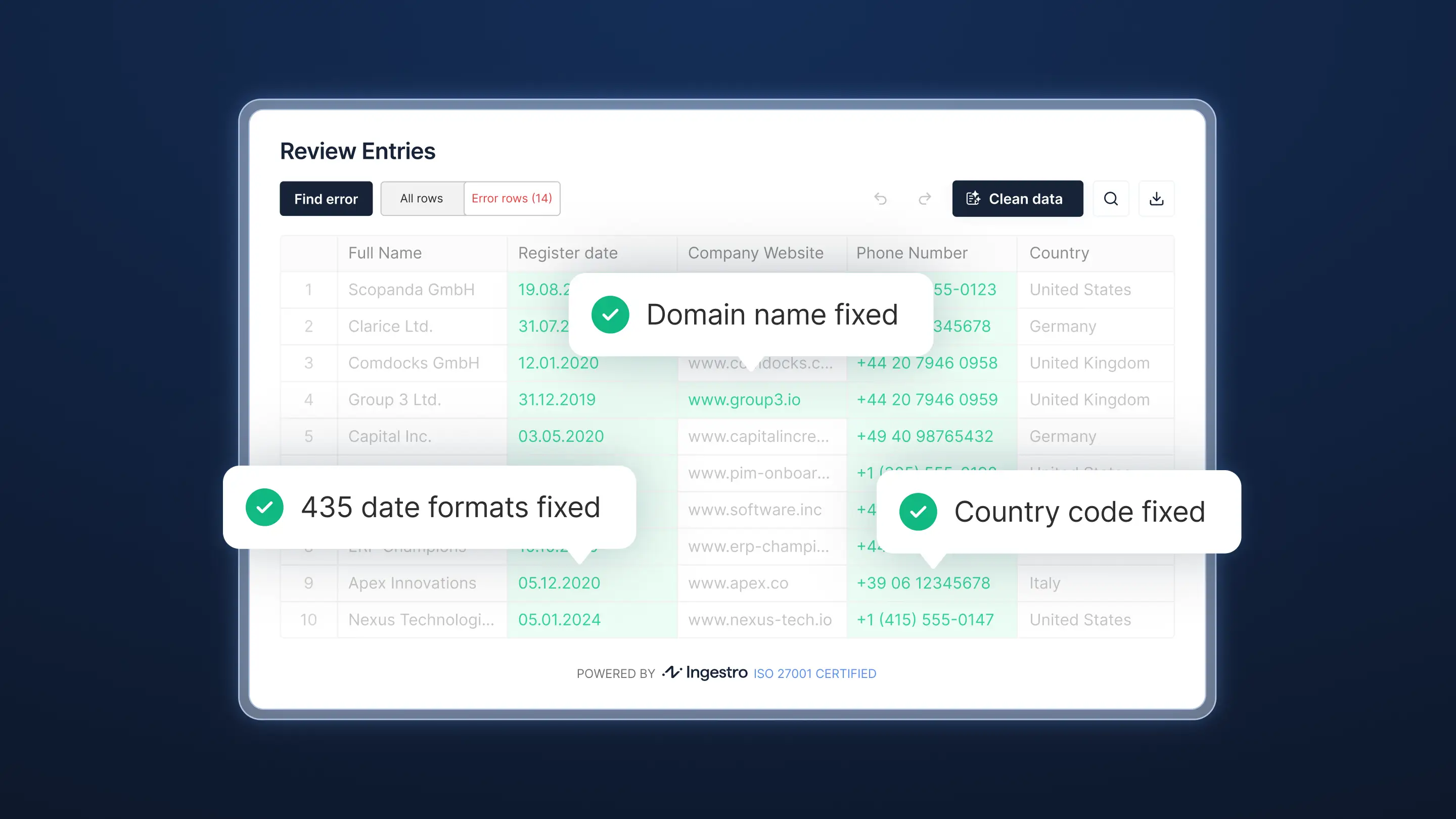 Launching Ingestro AI for Data Cleaning and Advanced Sheet Joining