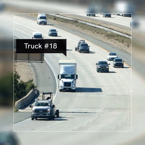 Tracking a vehicle's location in traffic