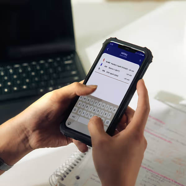 Fleet management via app