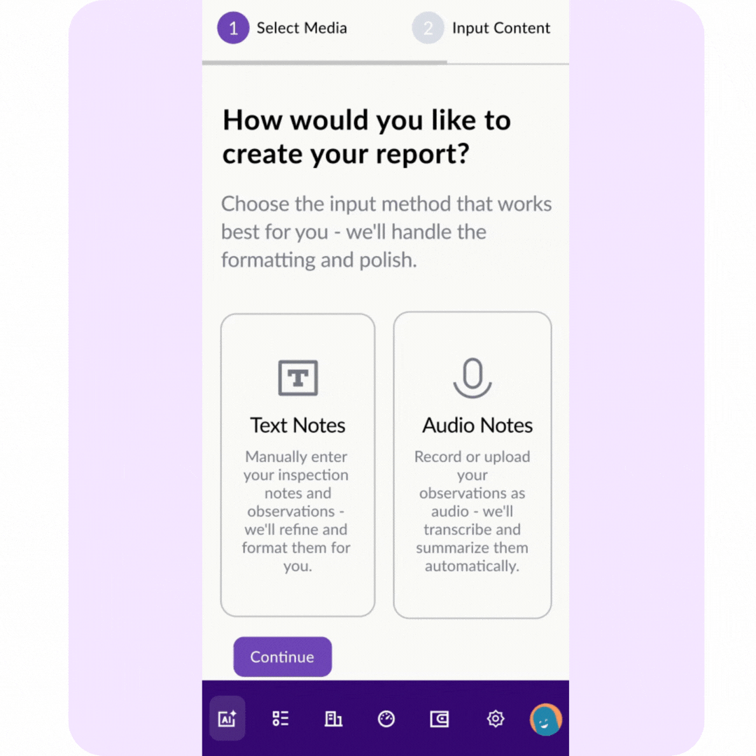 Voice Notes to Report