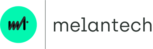 melantech Logo sekundär mit schwarzem Schriftzug