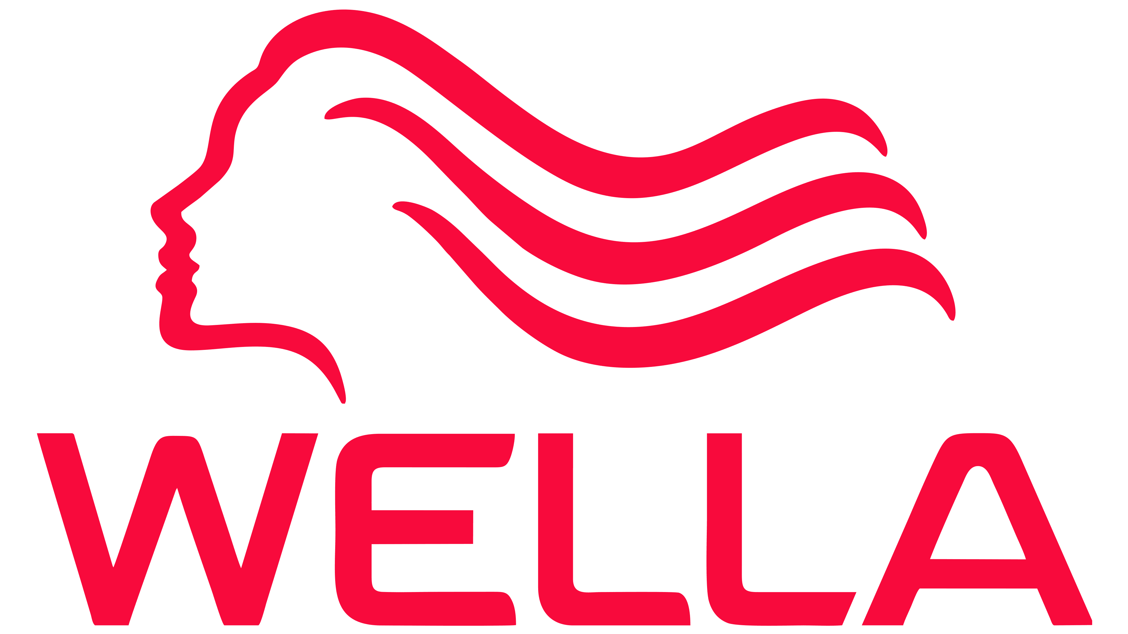 Wella Logo in rot