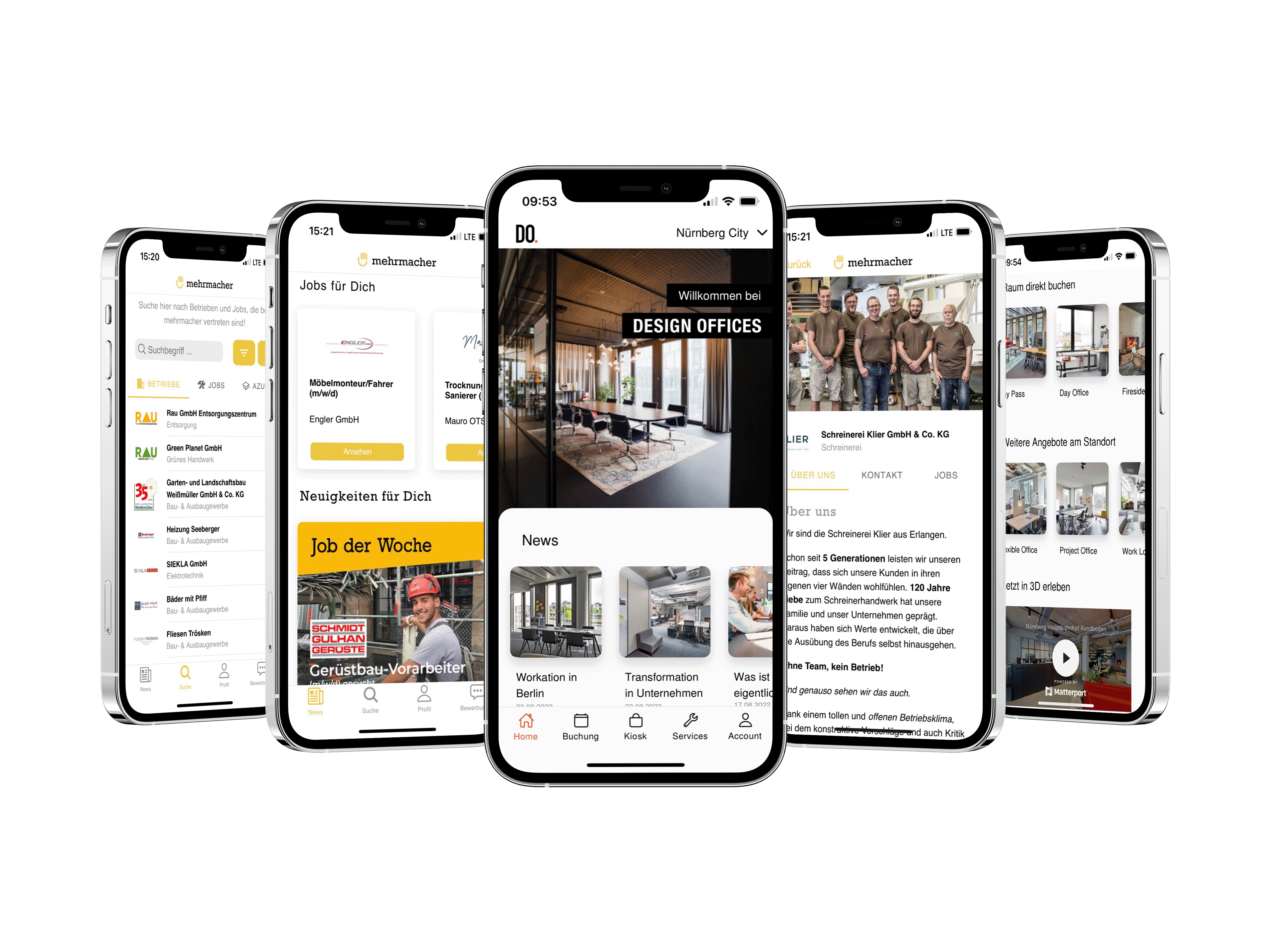 Verschiedene mobile Shop- und App-Projekte im Überblick – mit Fokus auf intuitive Nutzerführung, durchdachte Features und performantes UI-Design für iOS und Android.