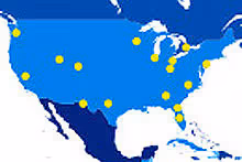 Manufacturing network map