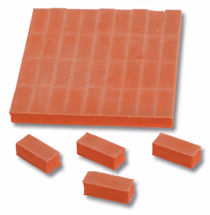 Open Cell Rubber #6500 Red