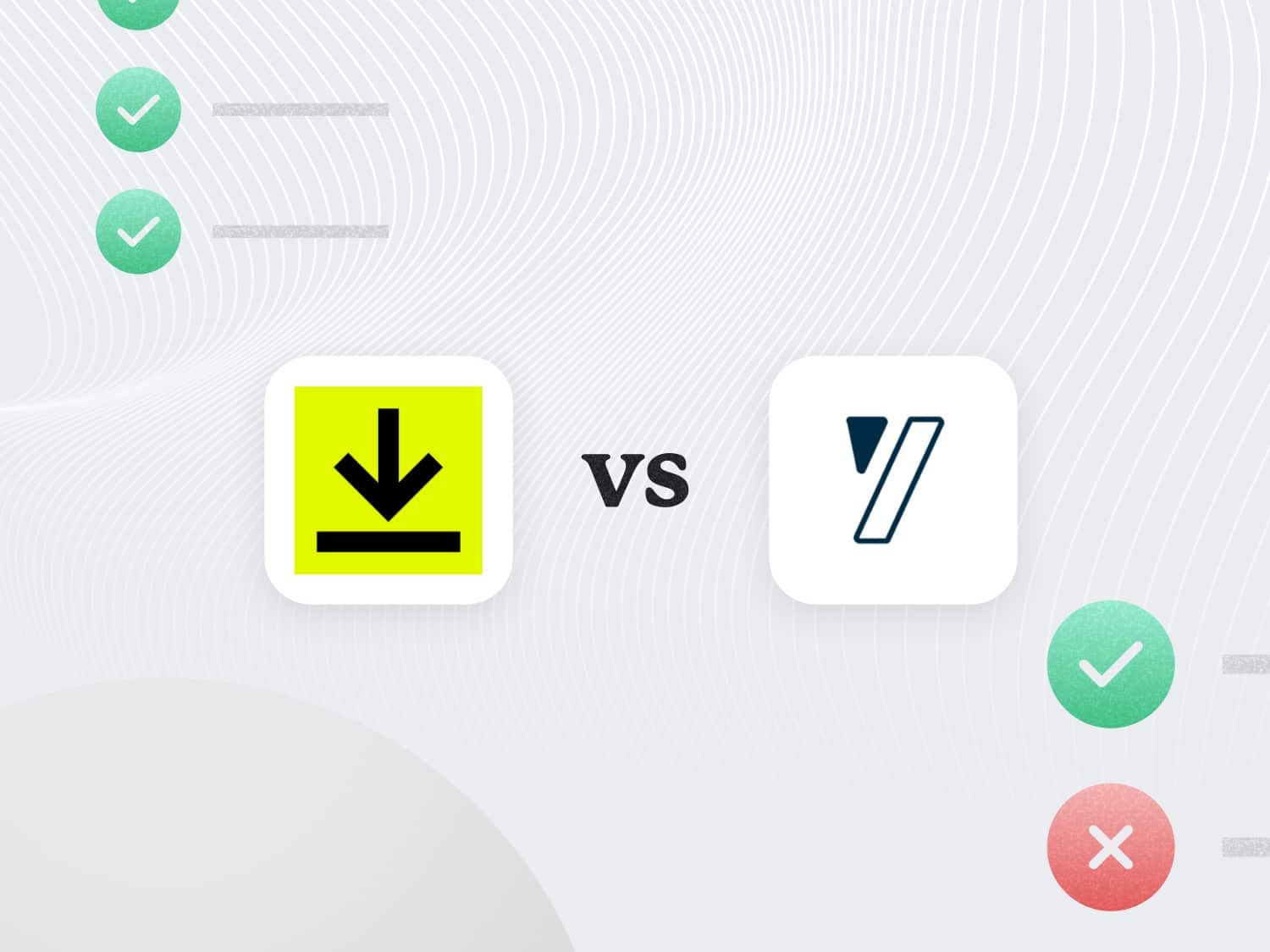 DocuSign versus YouSign logos surrounded by checklists