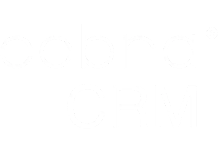 cobraCRM Logo in white