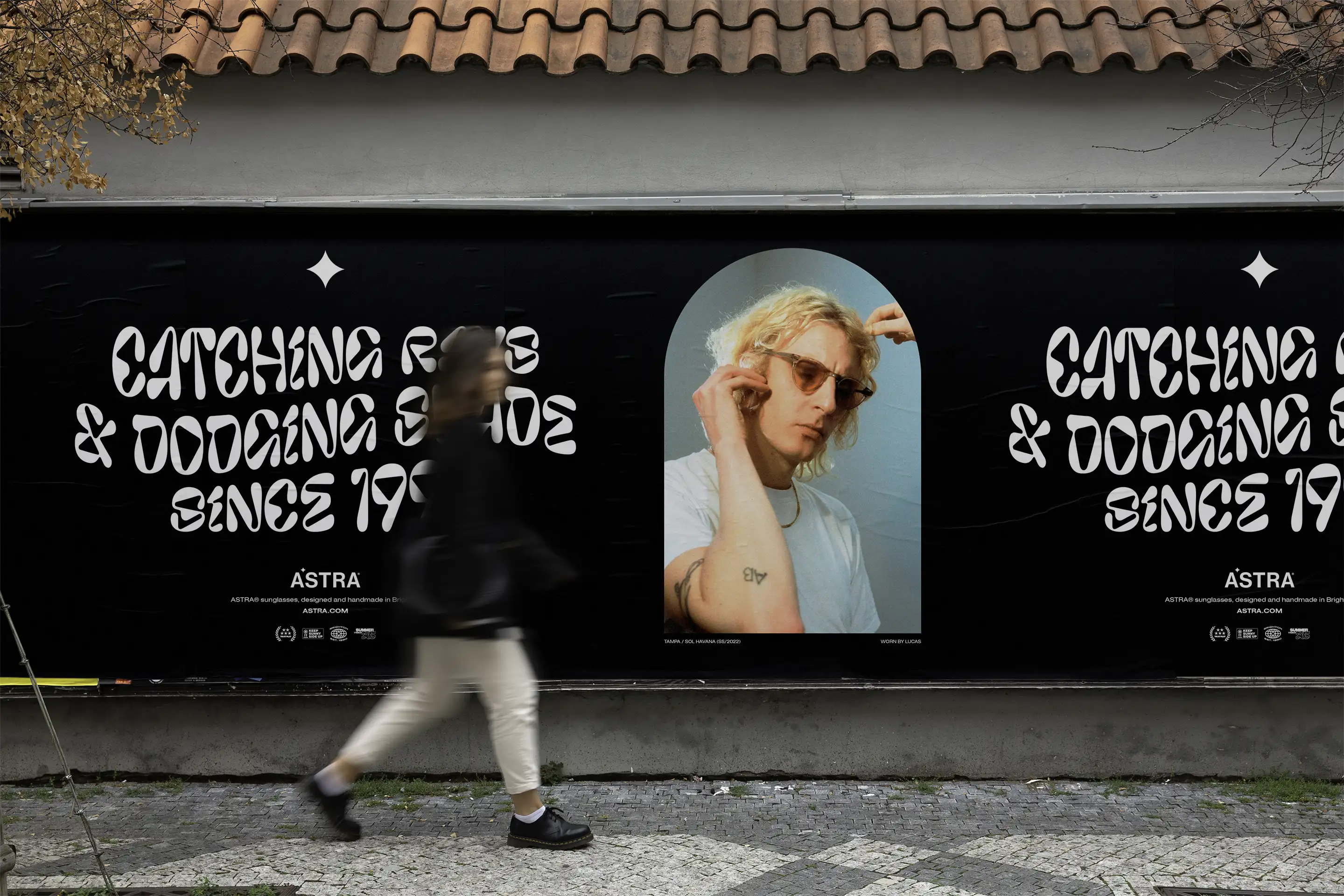 Volander branded stationery and technical specification sheet, featuring a dark blue presentation folder, embossed business cards, and a printed document outlining platform details for a hybrid armed aircraft.