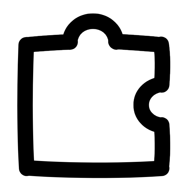 Structured problem-solving icon