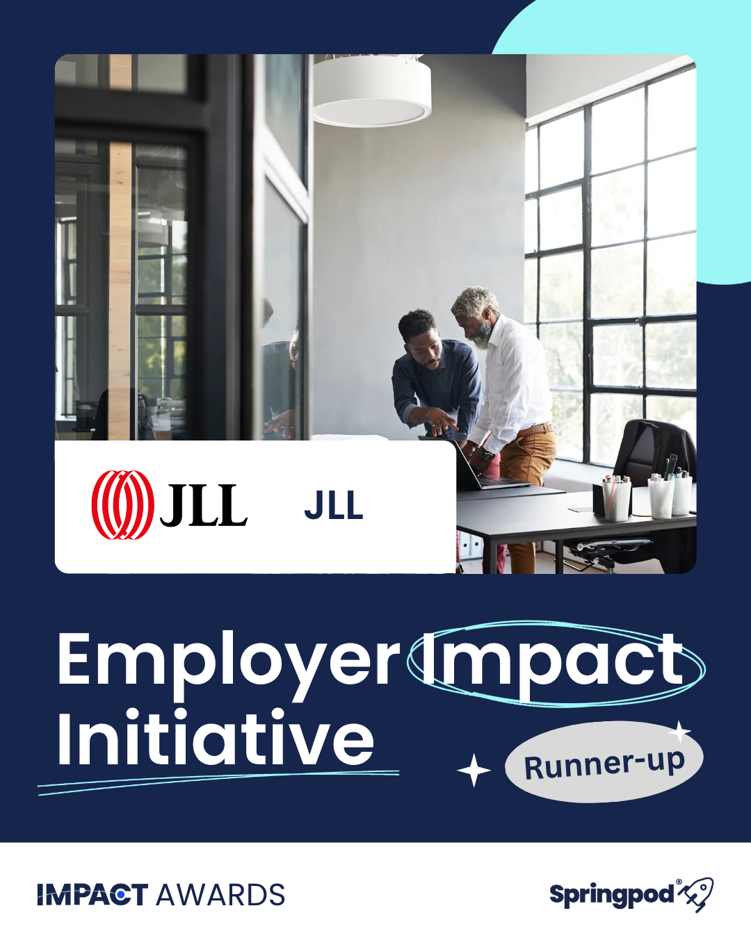 Impact Awards 2026. JLL, Employer Impact Initiative runner-up