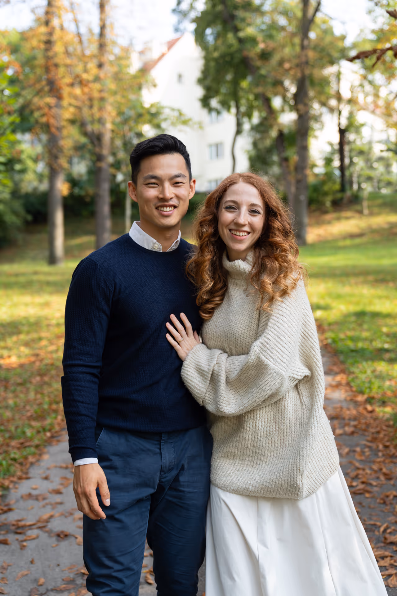 Dr. David Liu with his wife