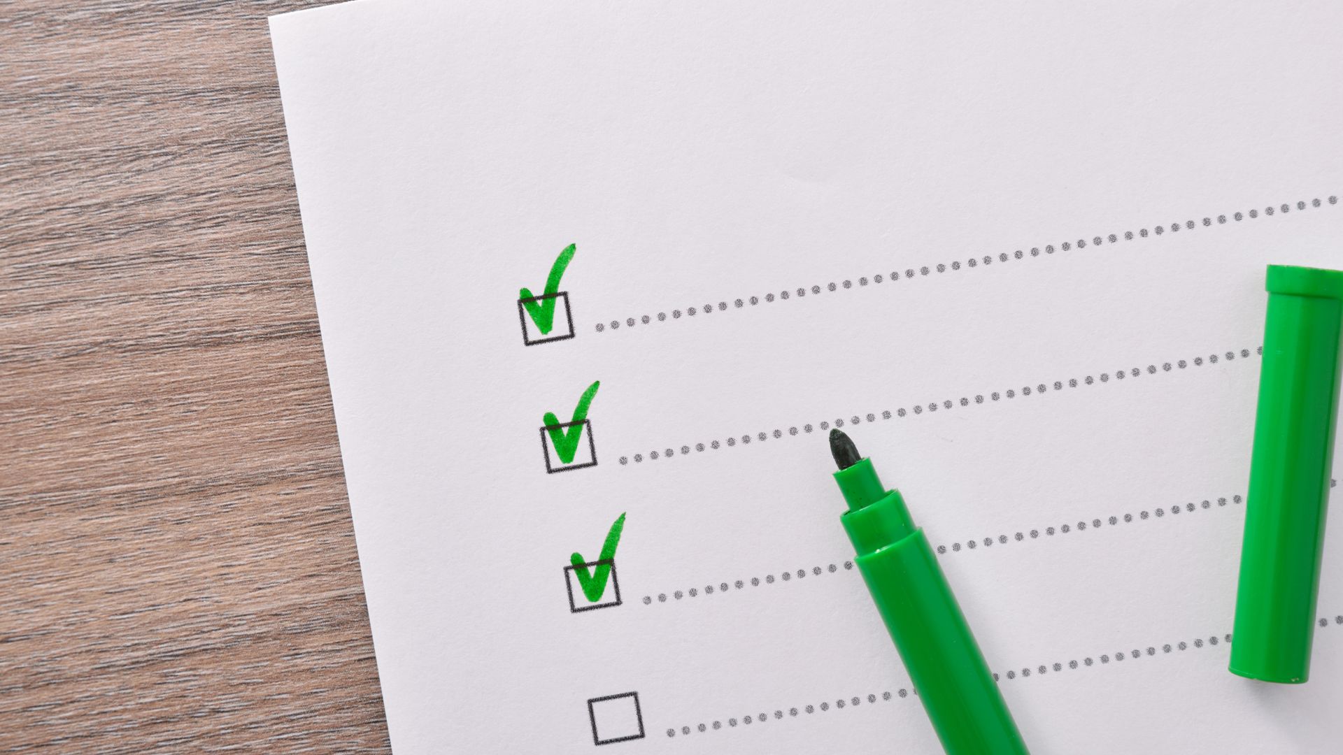 Een checklist voor validatie en verificatie