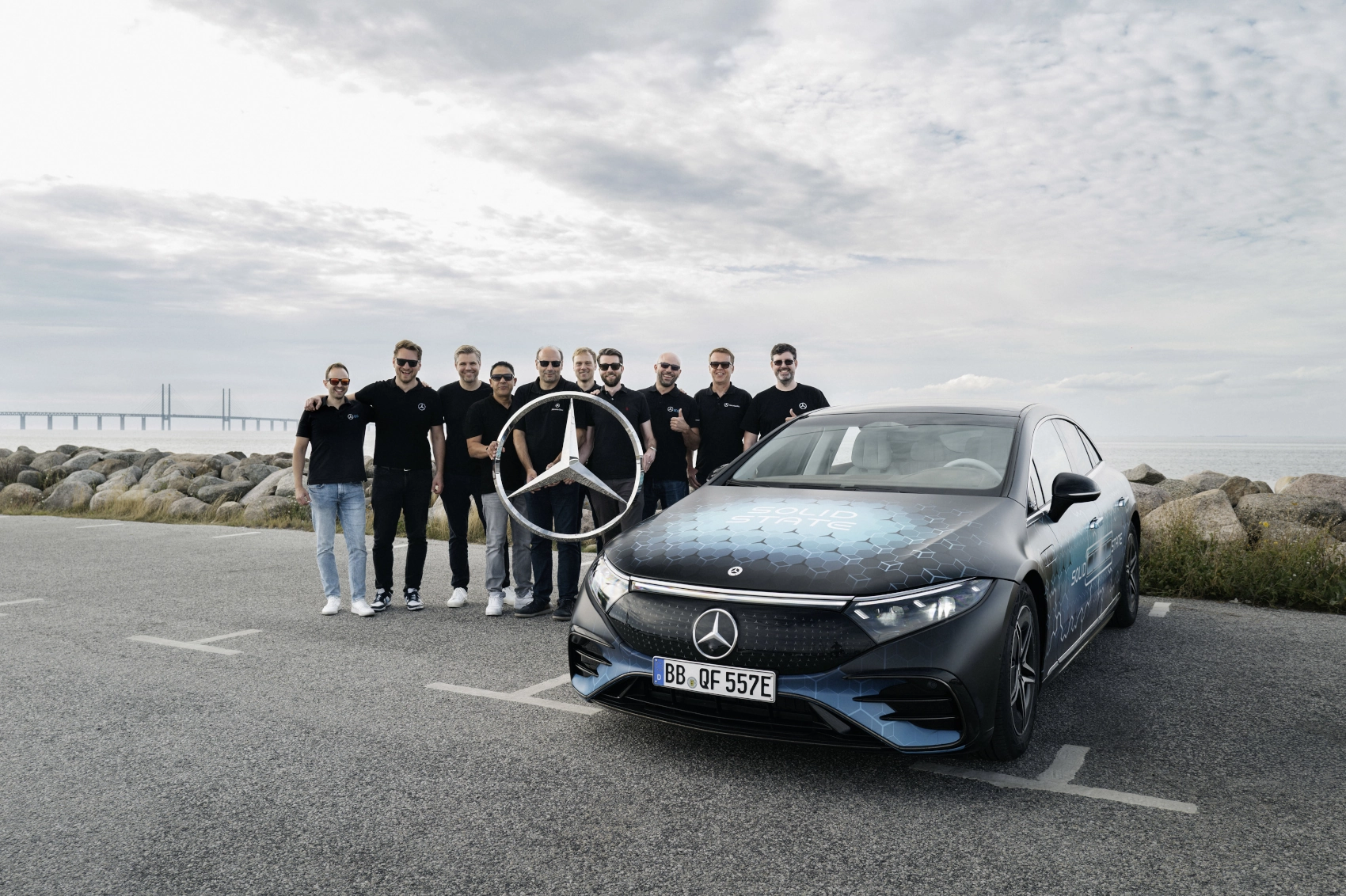 Mercedes-Benz spolu s týmem