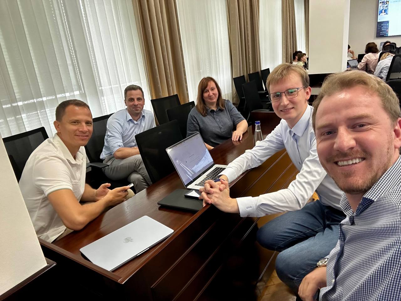Egala Moldova representatives participating in national consultations on digital government, AI and AI literacy in Moldova.