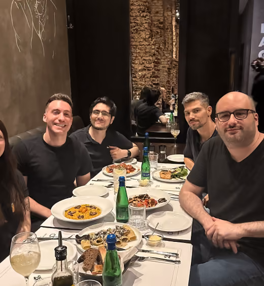 Team Dinner Front