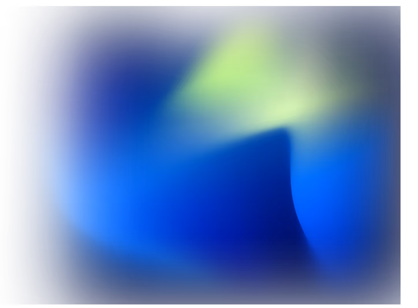Mixed gradient blob