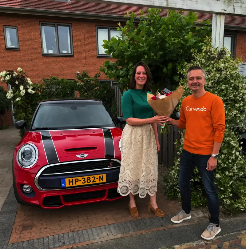 Auto aflevering aan huis van Carvendo