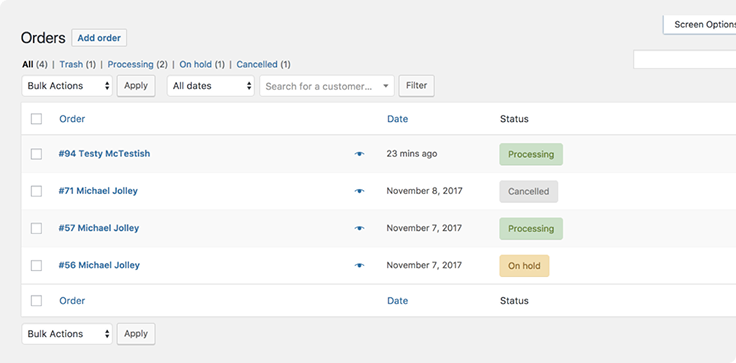 Dashboard for Amazon Multi Channel Fulfillment for Woocommerce