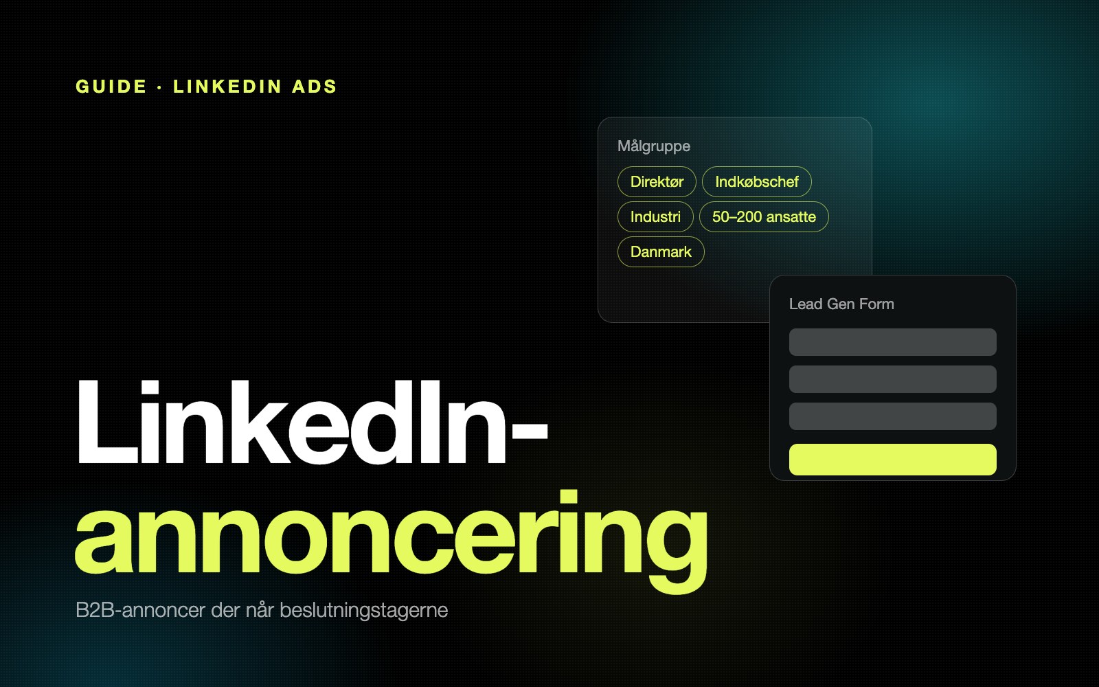 Guide til LinkedIn-annoncering for B2B-virksomheder fra River Online