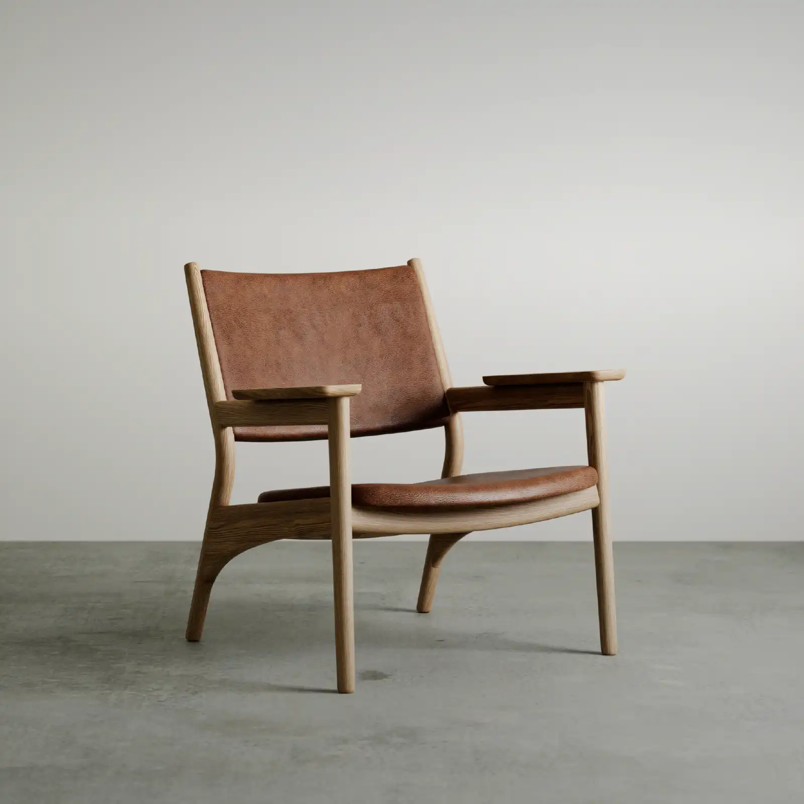 3D render of minimalist table design from Lienzo furniture collection by Space Viz