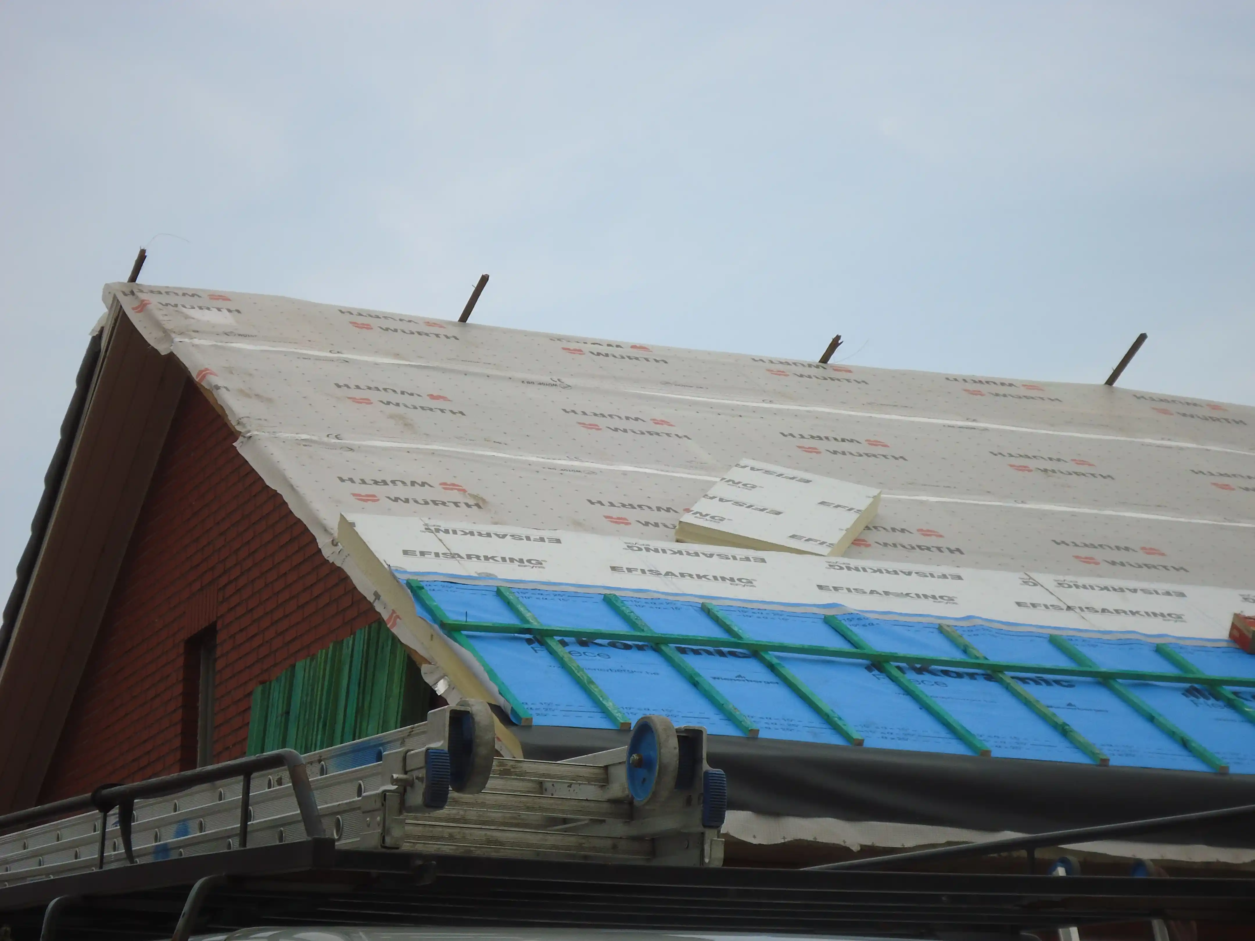 Dakisolatie hellend dak