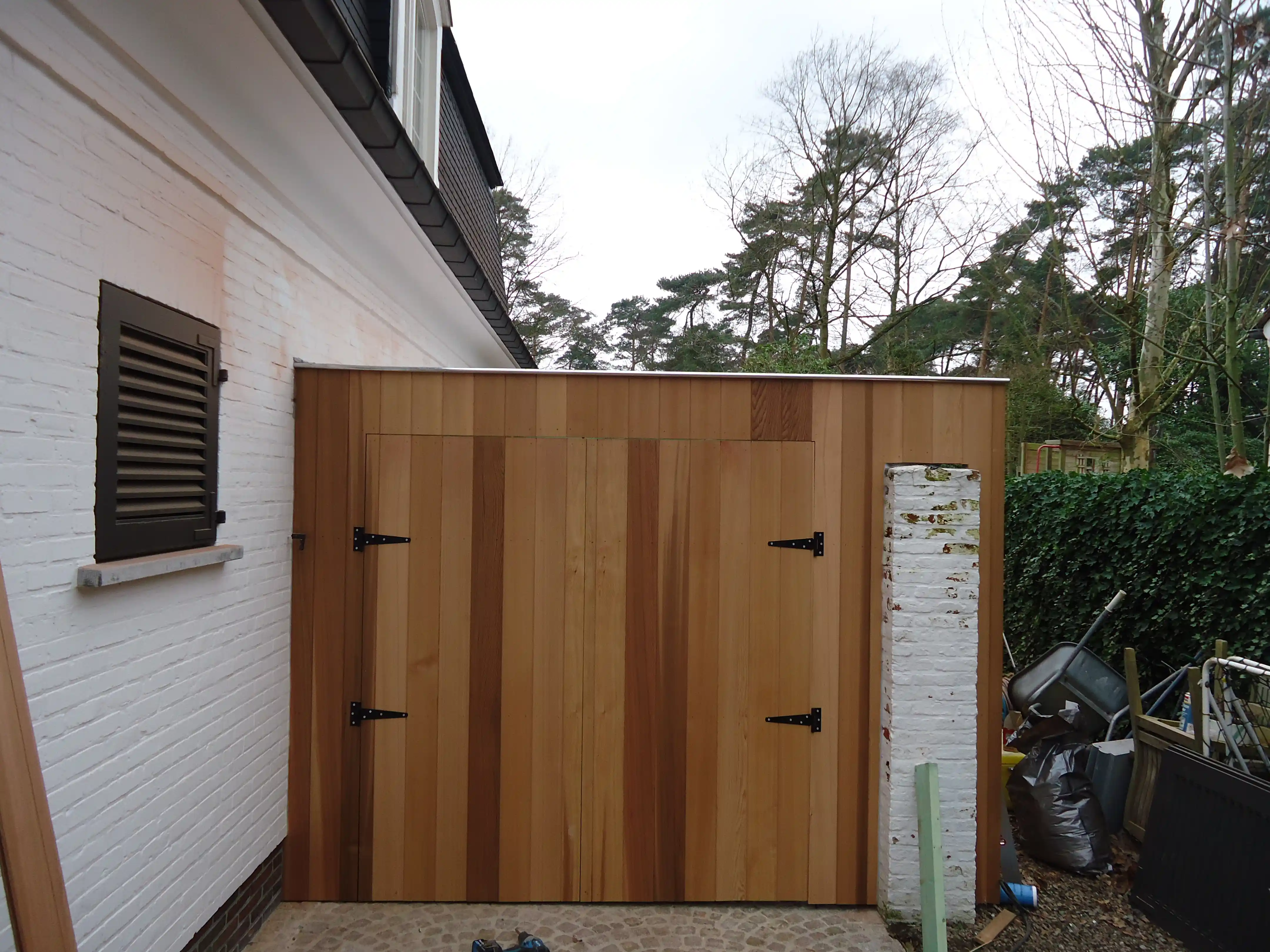 Houtskeletbouw carport