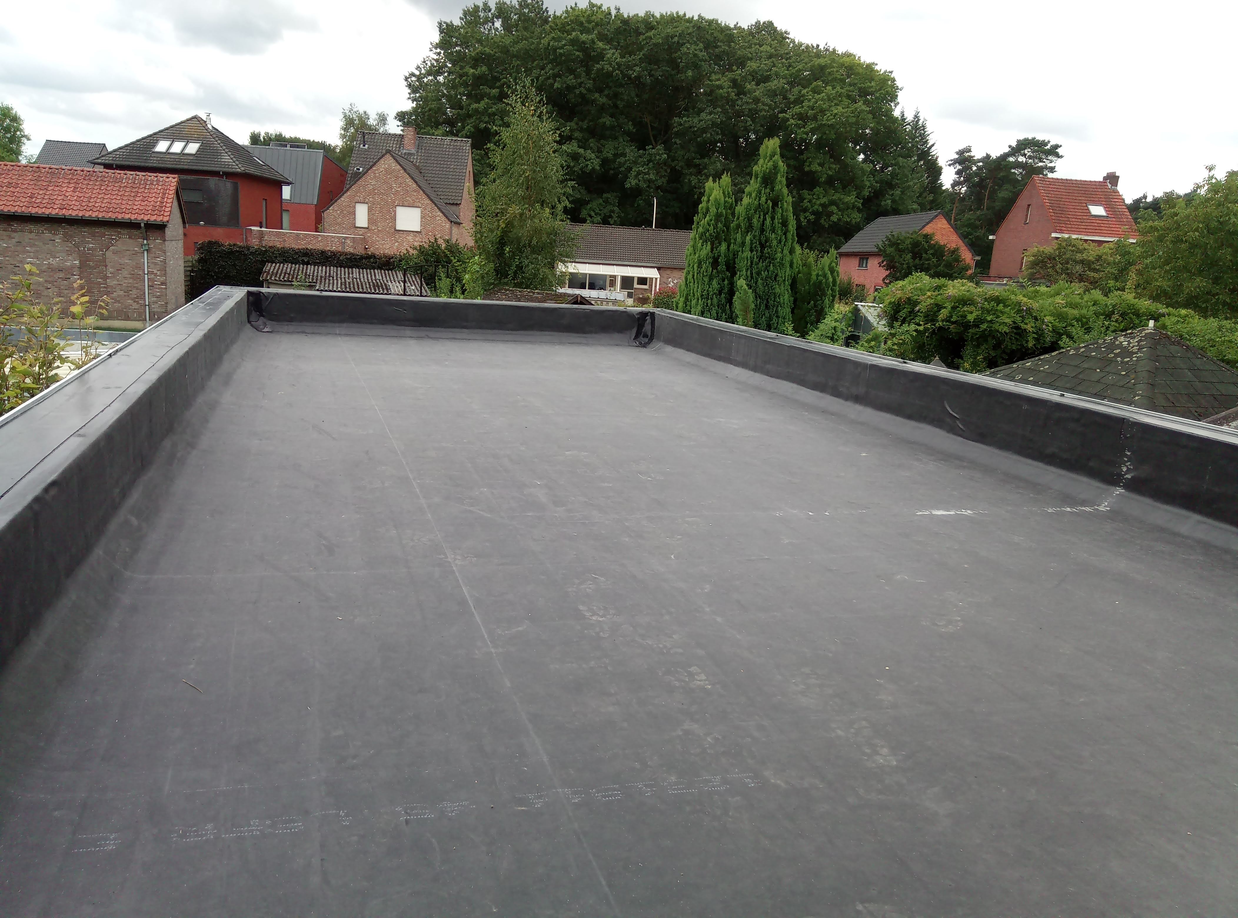 Renovatie van een plat dak