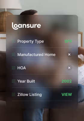 Loansure UI Component
