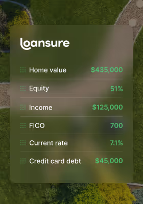 Loansure UI Component