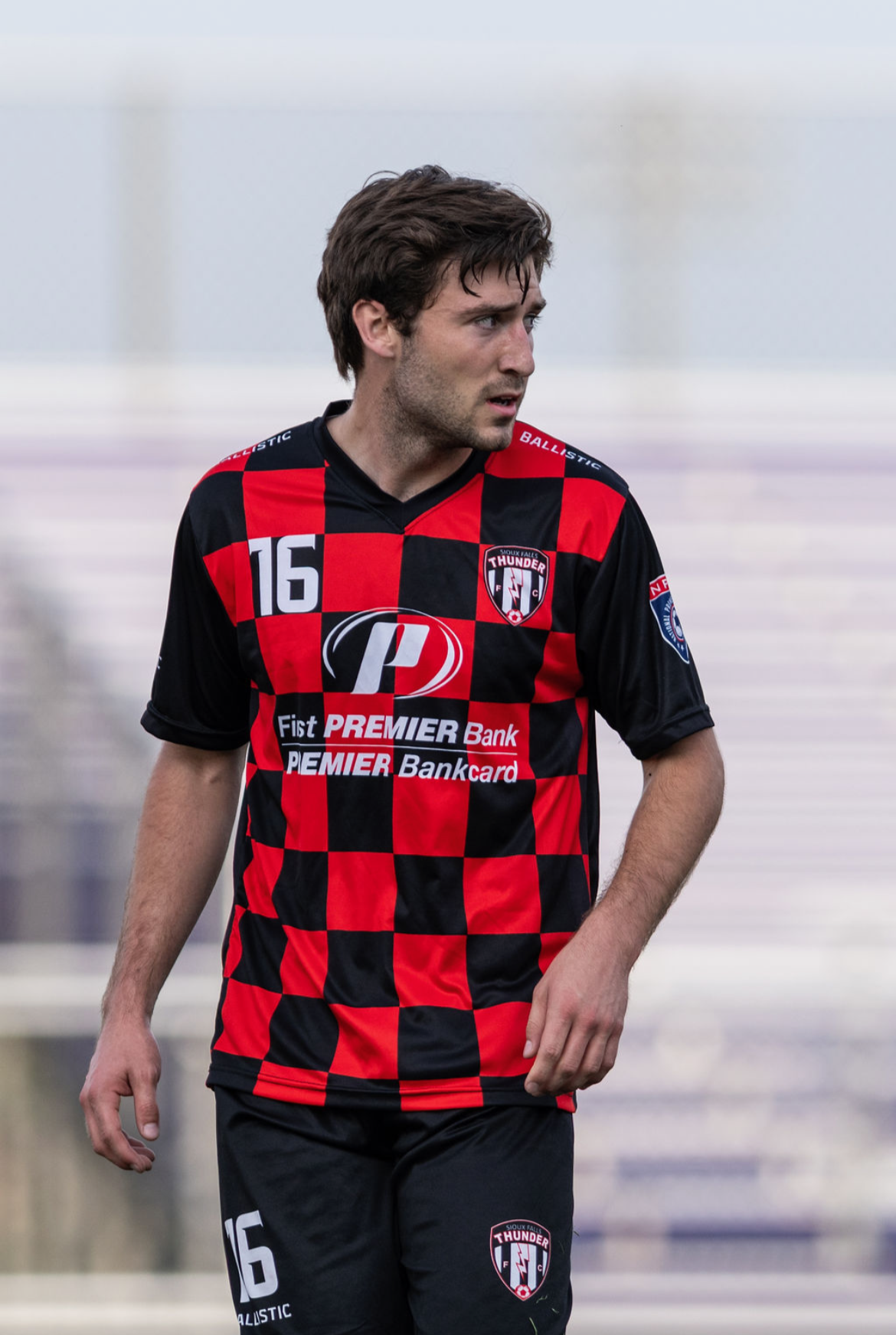 Photo of Trace Dobson with the Sioux Falls Thunder