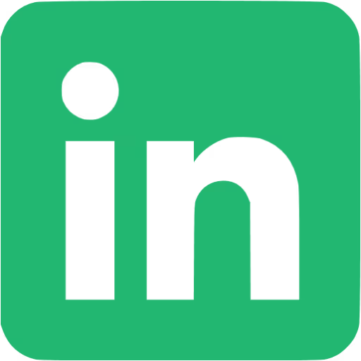 LinkedIn logo in Perigon colours