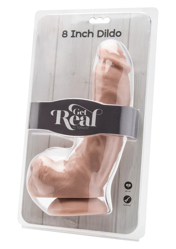 Dildo PVC 20,5 cm nude
