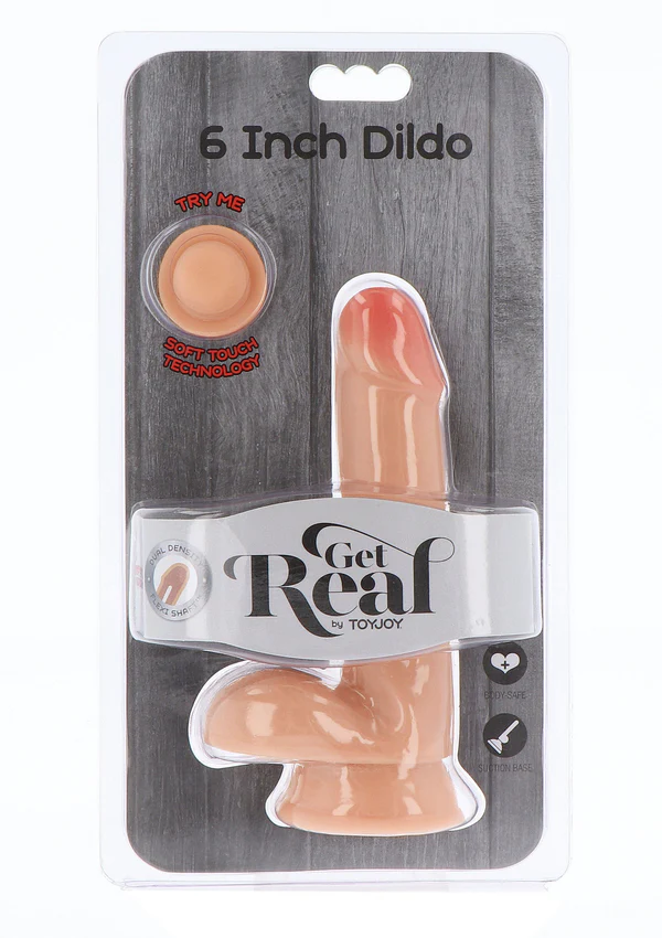 Gode à double densité TPE 17 cm