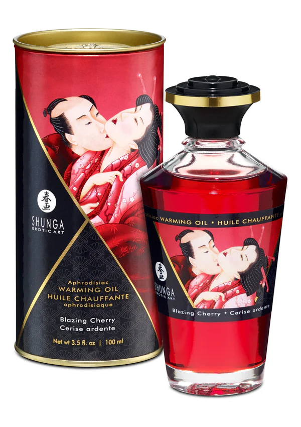 Huile de réchauffement aphrodidiaque 100 ml Cerise