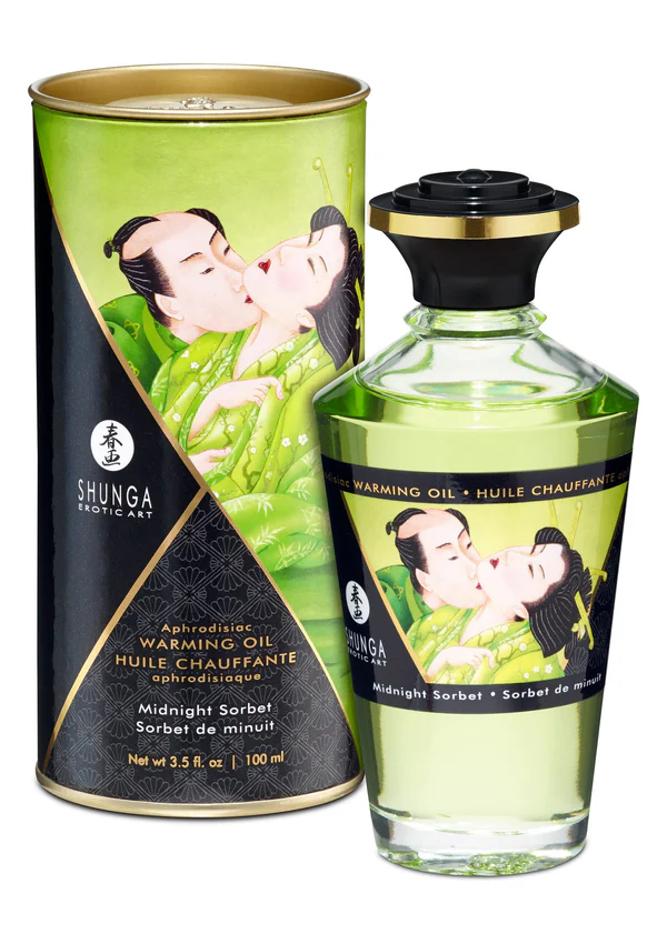 Huile de réchauffement aphrodidiaque 100 ml Menthe