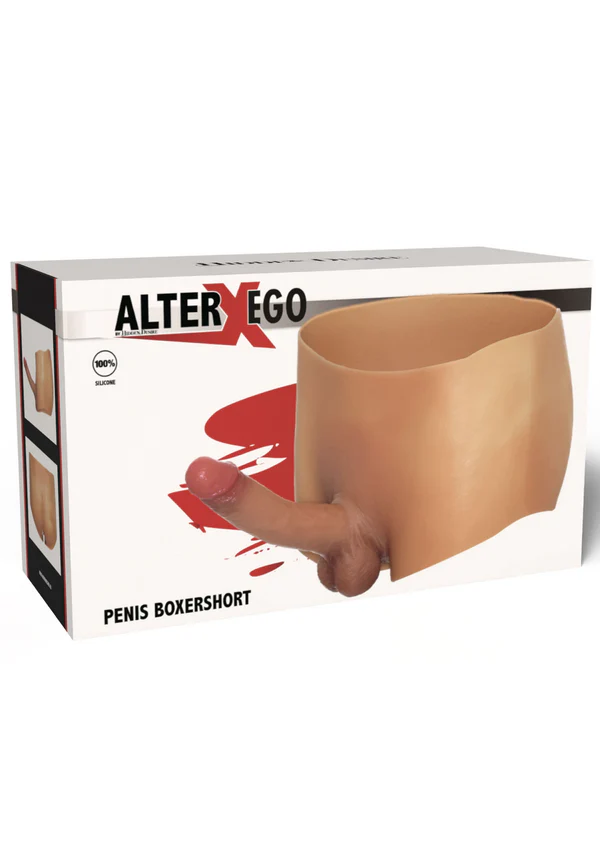 Boxer pénien, gode 18 cm